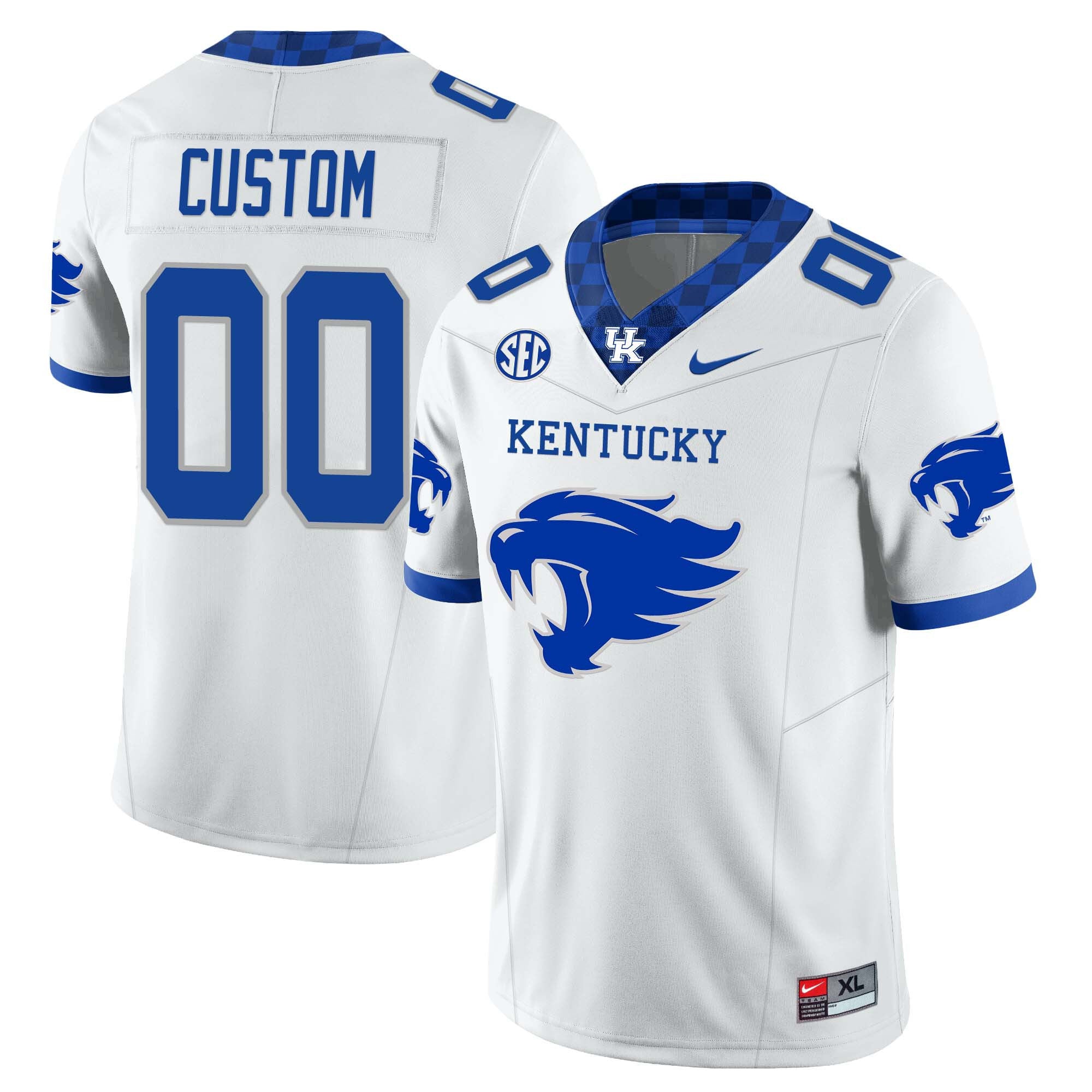 Men’s Kentucky Wildcats Football Limited Jersey – Wildcats Logo