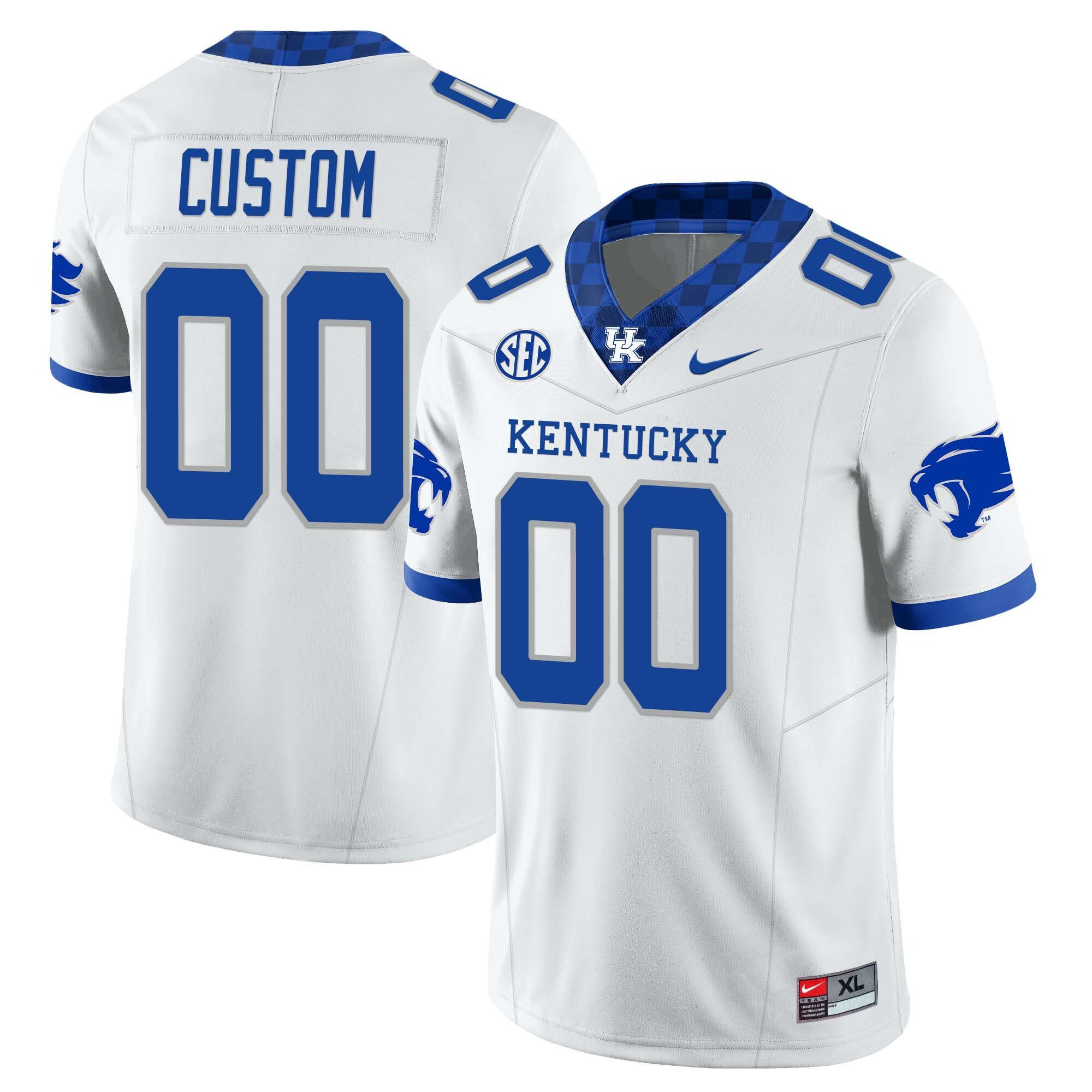 Men's Kentucky Wildcats Football Limited Custom Jersey – Wildcats Logo