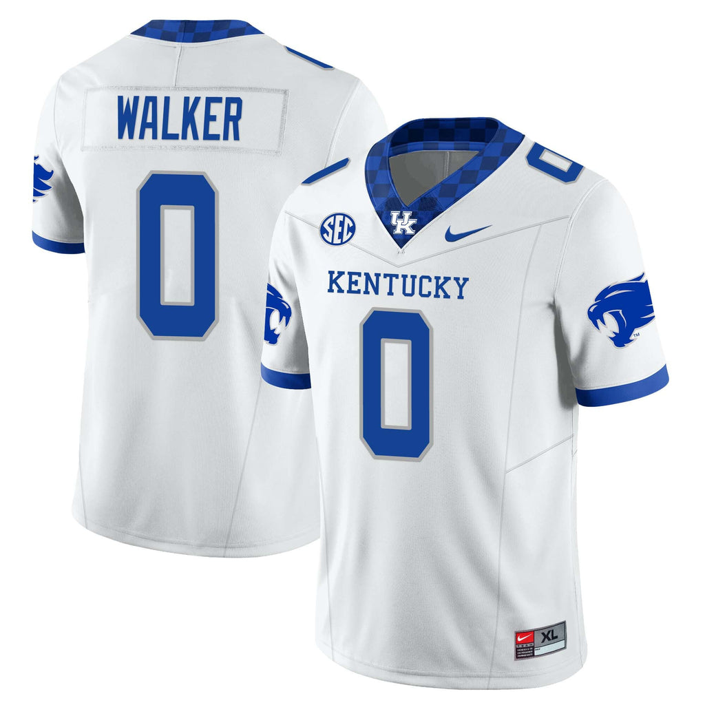Men’s Kentucky Wildcats Football Jersey – All Stitched