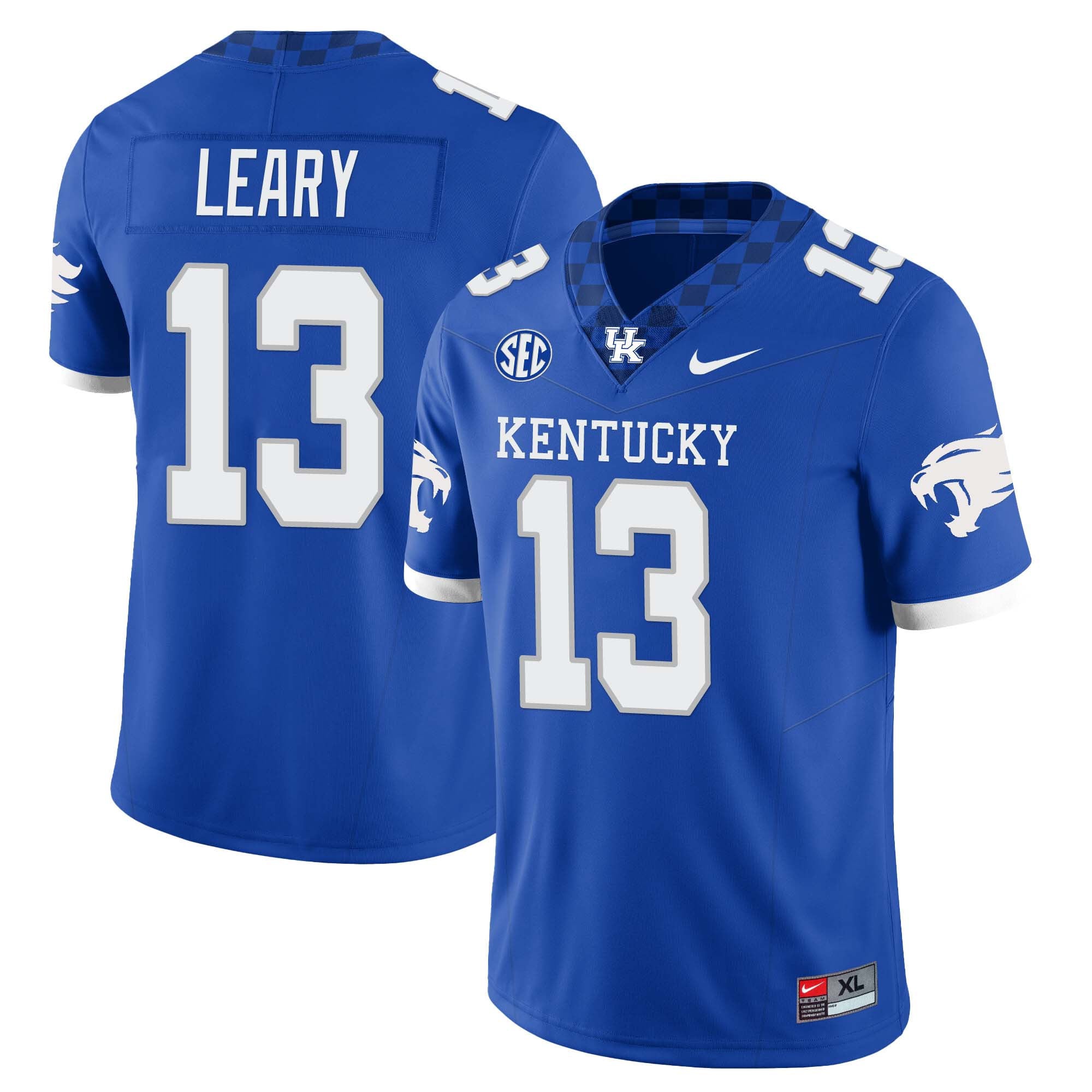 Men’s Kentucky Wildcats Football Jersey – All Stitched