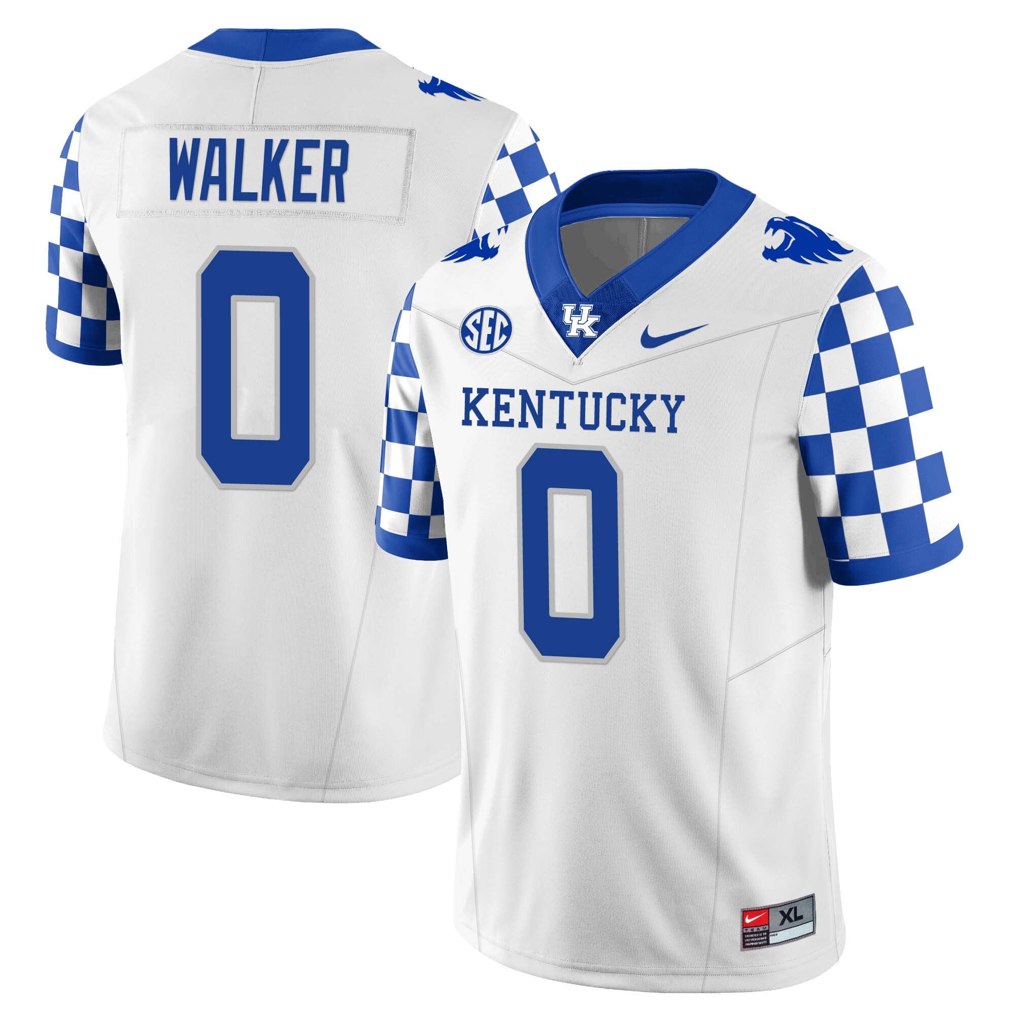 Men’s Kentucky Wildcats Football Jersey – All Stitched