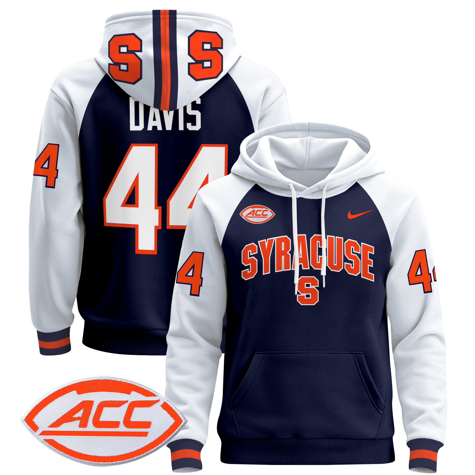 Syracuse Orange 2024 Pullover Hoodie V2